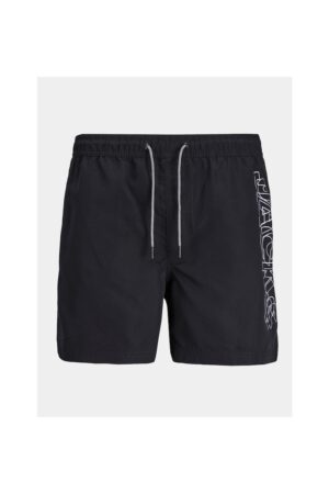 Short de baie copii - 21592 - Poliester - Negru