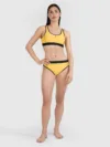 4F Slip de baie bikini pentru femei - galben