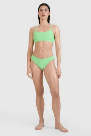 4F Slip de baie bikini pentru femei - verde