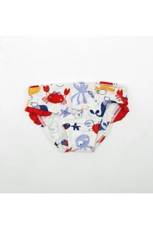 Slip de baie fetite - Lumea Acvatica - 32029 - Alb