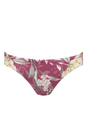 Slip de baie mini dama - Botanical Leaf - roz