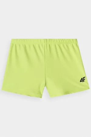 4F Slip de baie pentru băieți - verde