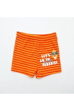 Slip de baie tip boxer - 72339 - Portocaliu