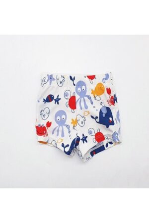 Slip model animale acvatice baieti - 35029 - Alb -