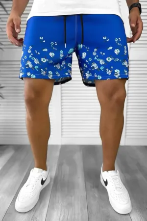 Sort de baie casual albastru 12723 D2-1.1