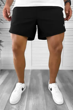 Sort de baie casual negru 12732 D6-4.3