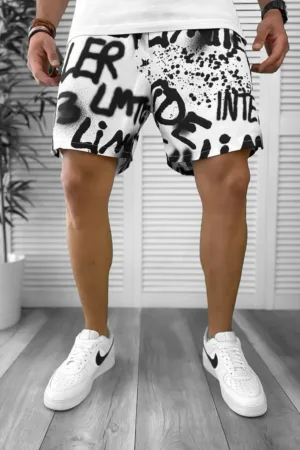 Sort de baie cu imprimeu 12539 D2-1.1