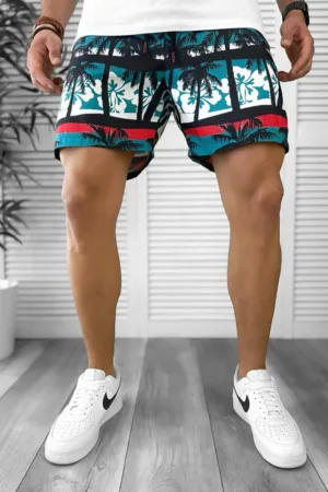 Sort de baie cu imprimeu 12546 N3-4.1