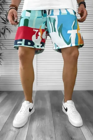 Sort de baie cu imprimeu 12549 I4-1.1