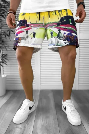 Sort de baie cu imprimeu 12551 88-1