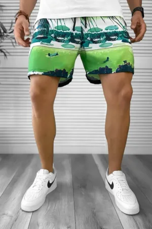 Sort de baie cu imprimeu 12578 D10-3