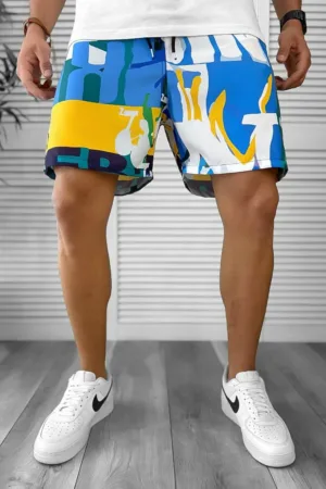 Sort de baie cu imprimeu 12583  D10-4