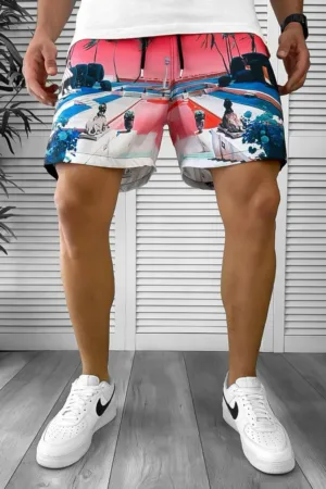 Sort de baie cu imprimeu 12586 P18-5.2