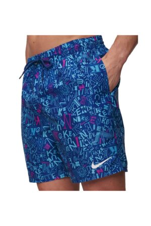 Sort de baie pentru Barbati - 7 inch volley short - NESSE551-417 - Albastru