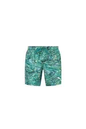 Sort de baie pentru Barbati - printed mid shorts - 938056-02 - Verde