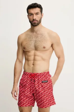 Sprayground pantaloni scurți de baie culoarea roșu