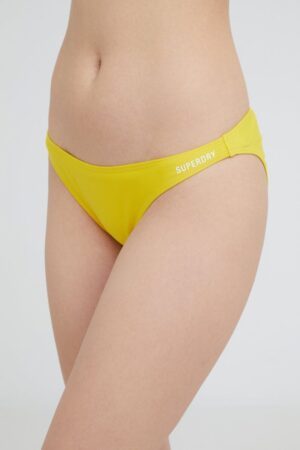 Superdry chiloti de baie culoarea galben