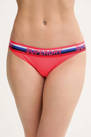 Superdry chiloți de baie culoarea roz