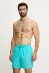 Superdry pantaloni scurți de baie culoarea turcoaz