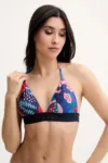 Superdry sutien de baie culoarea bleumarin