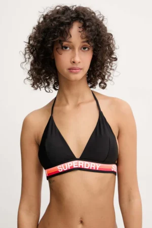 Superdry sutien de baie culoarea negru