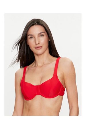 Sutien baie dama - 23016 - Poliamida - Rosu
