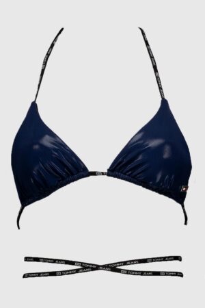 Sutien de baie cu burete si cupe triunghiulare