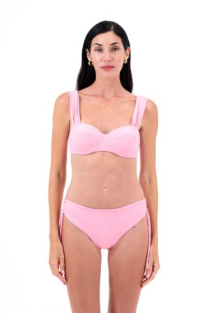 Sutien de baie cu burete si model uni
