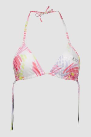 Sutien de baie triunghiular cu model
