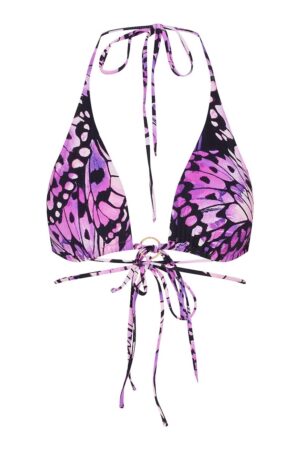 Sutien triunghiular de baie Icarus violet
