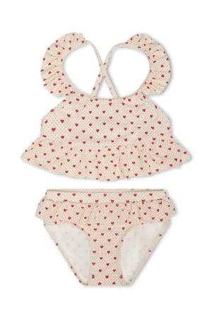 That's mine costum de baie pentru copii din două piese Saga culoarea bej