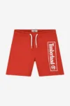Timberland pantaloni scurti de baie copii Swim Shorts culoarea rosu