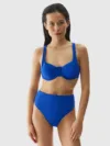 4F Top de baie bikini pentru femei - cobalt