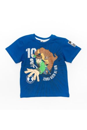 Tricou albastru baieti - BEN521 - Albastru