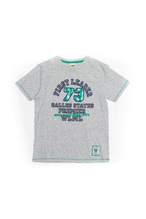 Tricou baieti - First Leader - 50340 - Gri -