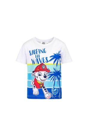 Tricou baieti - Surfing the Waves - albastru
