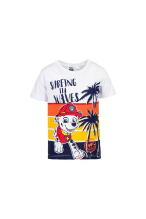 Tricou baieti - Surfing the Waves - portocaliu