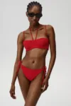 Undress Code chiloți de baie Set Free Bikini Bottom culoarea rosu