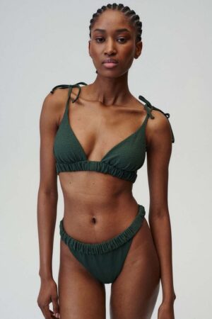 Undress Code sutien de baie Before Sunrise culoarea verde