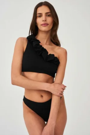 Undress Code sutien de baie Birth of Venus culoarea negru