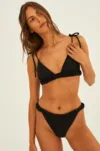 Undress Code sutien de baie culoarea negru