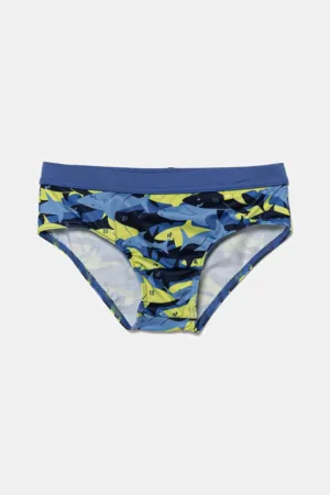 United Colors of Benetton costum de baie copii culoarea bleumarin