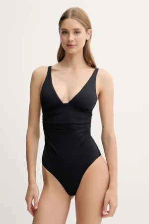 United Colors of Benetton costum de baie dintr-o bucată culoarea negru