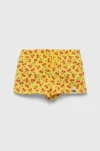 United Colors of Benetton pantaloni scurti de baie copii culoarea galben