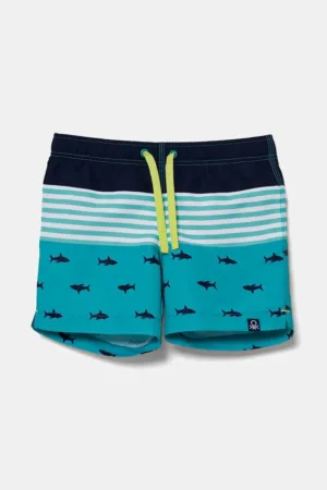 United Colors of Benetton pantaloni scurți de baie copii culoarea turcoaz
