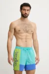 United Colors of Benetton pantaloni scurți de baie culoarea turcoaz