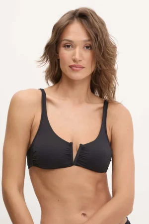 United Colors of Benetton sutien de baie culoarea negru