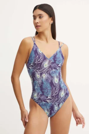 Vilebrequin costum de baie dintr-o bucată FILE culoarea violet
