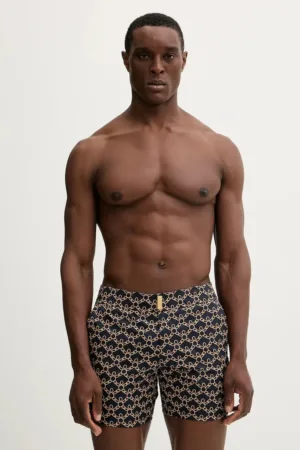 Vilebrequin pantaloni scurți de baie MENISE culoarea bleumarin