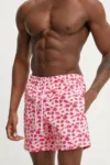 Vilebrequin pantaloni scurți de baie MOOREA culoarea roz